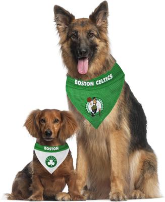 Show full view: Pets First NBA Boston Celtics Reversible Dog & Cat Bandana, XX-Large slide 6 of 6