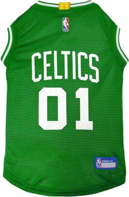 Show full view: Pets First NBA Dog & Cat Mesh Jersey, Boston Celtics, Large slide 6 of 9
