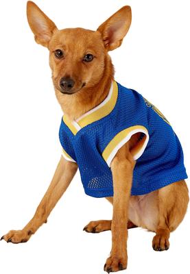 Show full view: Pets First NBA Dog & Cat Mesh Jersey, Golden State Warriors, Small slide 4 of 10