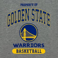 Pets First NBA Golden State War Dog & Cat Tee Shirt, Medium slide 2 of 5
