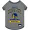 Show in main carousel: Pets First NBA Golden State War Dog & Cat Tee Shirt, Small slide 1 of 6