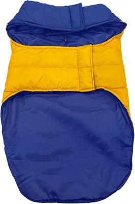Show full view: Pets First NBA Golden State Warriors Dog & Cat Puffer Vest, Medium slide 2 of 6