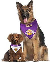 Pets First NBA La Lakers Reversible Dog & Cat Bandana, XX-Large slide 2 of 5