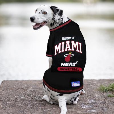 Show full view: Pets First NBA Miami Heat Dog & Cat Tee Shirt, Small slide 4 of 6