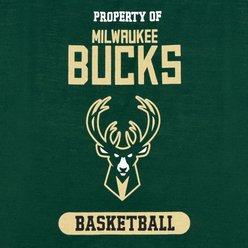 Pets First NBA Milwaukee Bucks Dog & Cat Tee Shirt, Medium slide 2 of 5