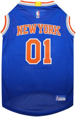 PETS FIRST NBA New York Knicks Basketball Dog Cat Mesh Jersey