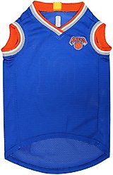 Pets First NBA New York Knicks Basketball Dog & Cat Mesh Jersey, X-Small slide 2 of 5