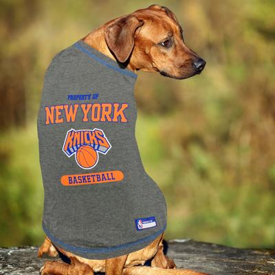 Show full view: Pets First NBA New York Knicks Dog & Cat Tee Shirt, Medium slide 5 of 6