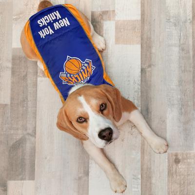 Show full view: Pets First NBA Ny Knicks Dog & Cat Puffer Vest, Small slide 6 of 7