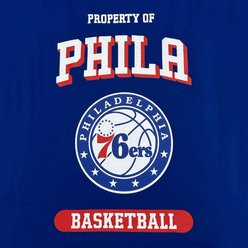 Pets First NBA Philadelphia 76Ers Dog & Cat Tee Shirt, Large slide 2 of 5
