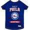 Show in main carousel: Pets First NBA Philadelphia 76Ers Dog & Cat Tee Shirt, Small slide 1 of 6