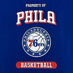 Pets First NBA Philadelphia 76Ers Dog & Cat Tee Shirt, Small slide 2 of 5