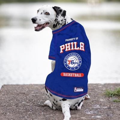 Show full view: Pets First NBA Philadelphia 76Ers Dog & Cat Tee Shirt, Small slide 4 of 6