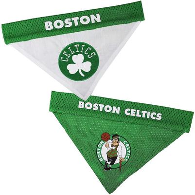 Show full view: Pets First NBA Reversible Dog & Cat Bandana, Boston Celtics, Small/Medium slide 5 of 7