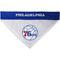 Show in main carousel: Pets First NBA Reversible Dog & Cat Bandana, Philadelphia 76ers, Large/X-Large slide 2 of 6