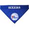 Show in main carousel: Pets First NBA Reversible Dog & Cat Bandana, Philadelphia 76ers, Small/Medium slide 3 of 7