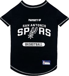 Pets First NBA San Antonio Spurs Dog & Cat Tee Shirt, Large