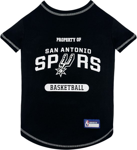 Show full view: Pets First NBA San Antonio Spurs Dog & Cat Tee Shirt, Large slide 1 of 5