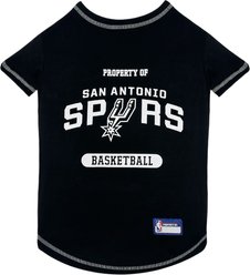 Pets First NBA San Antonio Spurs Dog & Cat Tee Shirt, Small