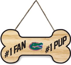 Pets First NCAA #1 Fan #1 Pup Sign, Florida Gators