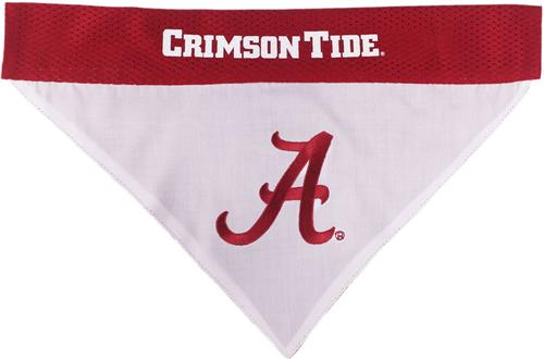 Show full view: Pets First NCAA Alabama Reversible Dog & Cat Bandana, XX-Large slide 3 of 6