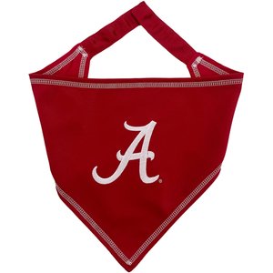 Pets First NCAA Alabama Tie Around Dog & Cat Bandana, Small/Medium