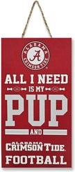 Pets First NCAA "All I Need Is My Pup & Football", Alabama Crimson Tide
