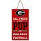 Show in main carousel: Pets First NCAA "All I Need Is My Pup & Football", Georgia Bulldogs slide 1 of 2