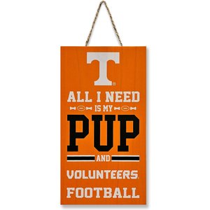 Pets First NCAA "All I Need Is My Pup & Football", Tennessee Volunteers