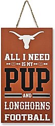Pets First NCAA "All I Need Is My Pup & Football", Texas Longhorns