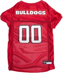 Pets First NCAA Dog & Cat Jersey, Georgia Bulldogs, 3X-Large