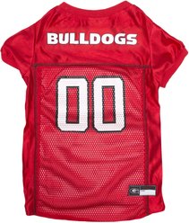 Pets First NCAA Dog & Cat Jersey, Georgia Bulldogs, Small