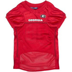 Pets First NCAA Dog & Cat Mesh Jersey, Georgia Bulldogs, XX-Large