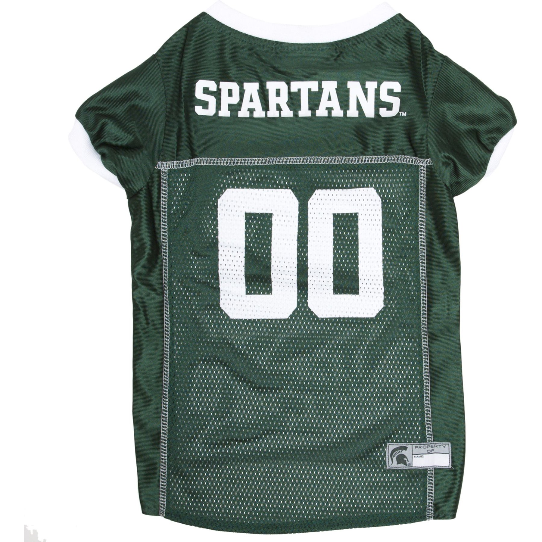 Pets First NCAA Dog & Cat Mesh Jersey, Michigan State Spartans, XX-Large