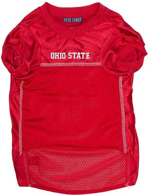 Show full view: Pets First NCAA Dog & Cat Jersey, Ohio State Buckeyes, Large slide 3 of 9