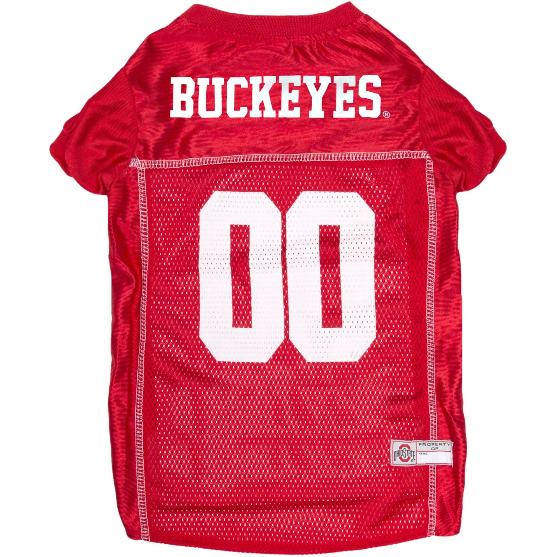 Pets First NCAA Dog & Cat Mesh Jersey, Ohio State Buckeyes, XX-Large