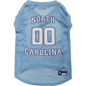 Pets First NCAA Dog & Cat Jersey, University of North Carolina, Medium 