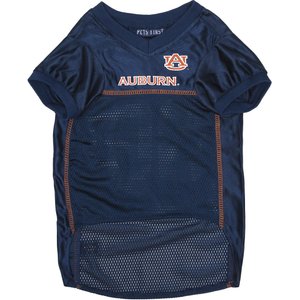 Pets First NCAA Dog & Cat Mesh Jersey, Auburn Tigers, Medium