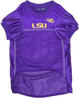 Show full view: Pets First NCAA Dog & Cat Mesh Jersey, Louisiana State Tigers, XX-Large slide 3 of 9