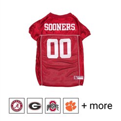Pets First NCAA Dog & Cat Mesh Jersey, Oklahoma Sooners, Small slide 2 of 7