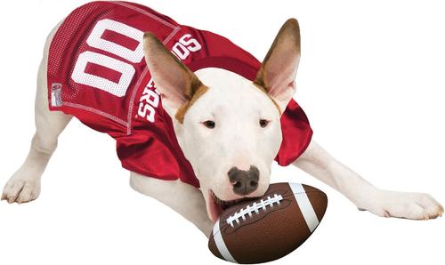 Show full view: Pets First NCAA Dog & Cat Mesh Jersey, Oklahoma Sooners, Small slide 7 of 10