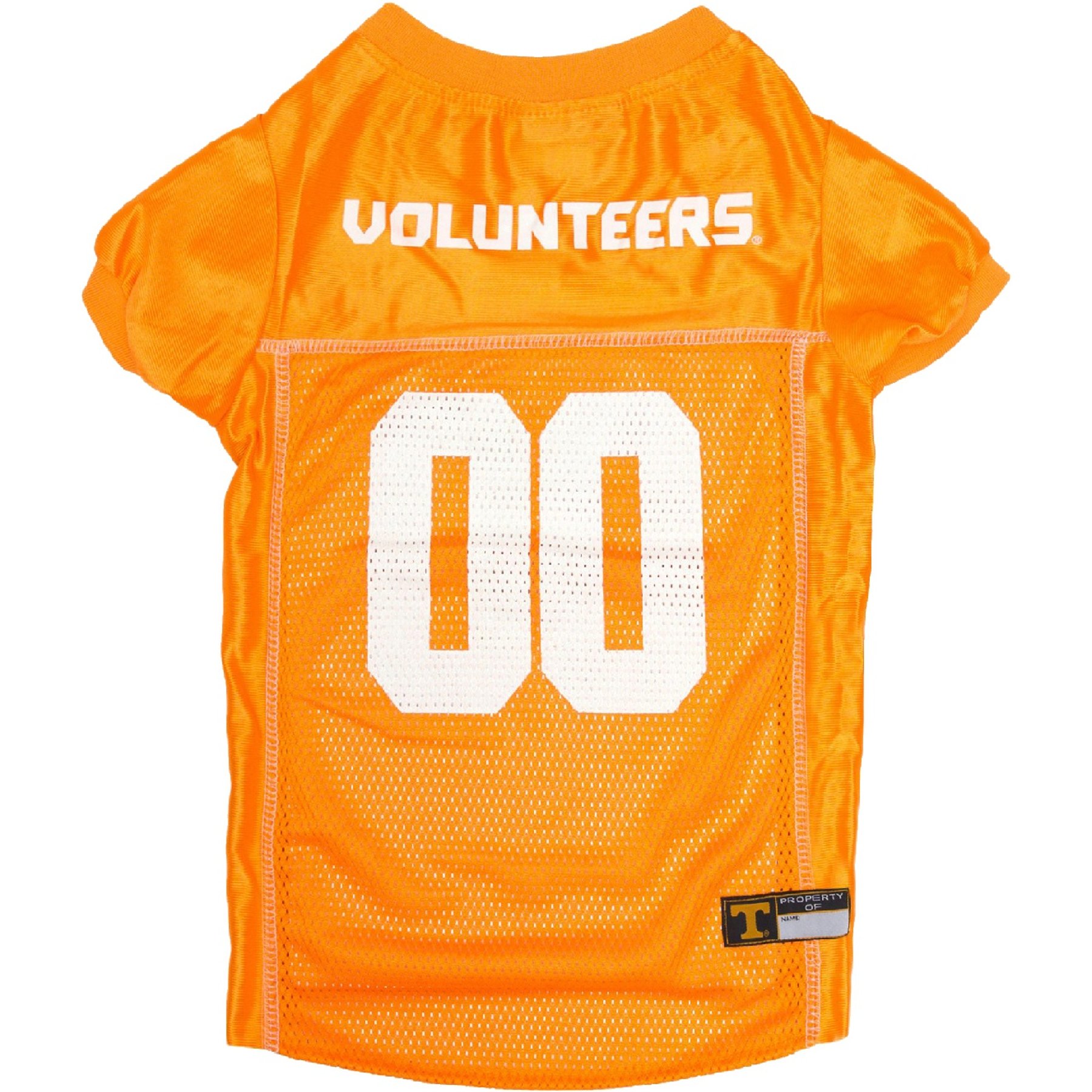 Pets First NCAA Dog & Cat Mesh Jersey, Tennessee Volunteers, Large