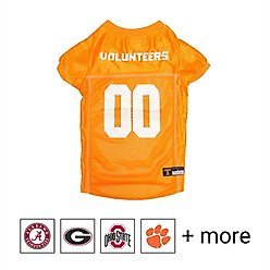 Pets First NCAA Dog & Cat Mesh Jersey, Tennessee Volunteers, Small