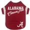 Show in main carousel: Pets First NCAA Dog & Cat Stripe T-Shirt, Alabama, Small slide 1 of 6
