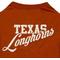 Show in main carousel: Pets First NCAA Dog & Cat Stripe T-Shirt, Texas Longhorns, Large slide 4 of 6