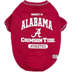 Pets First NCAA Dog & Cat T-Shirt, Alabama Crimson Tide, Medium