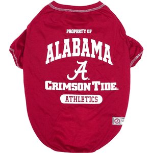 Pets First NCAA Dog & Cat T-Shirt, Alabama Crimson Tide, X-Large