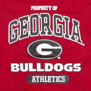 Pets First NCAA Dog & Cat T-Shirt, Georgia Bulldogs, Small