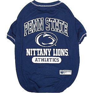 Pets First NCAA Dog & Cat T-Shirt, Penn State Nittany Lions, Small