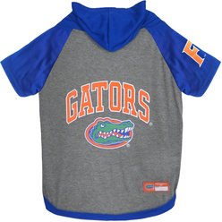 Pets First NCAA Florida Dog & Cat Hoodie Tee Shirt, Small